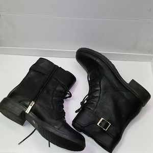 NEW! Vince Camuto black leather boots